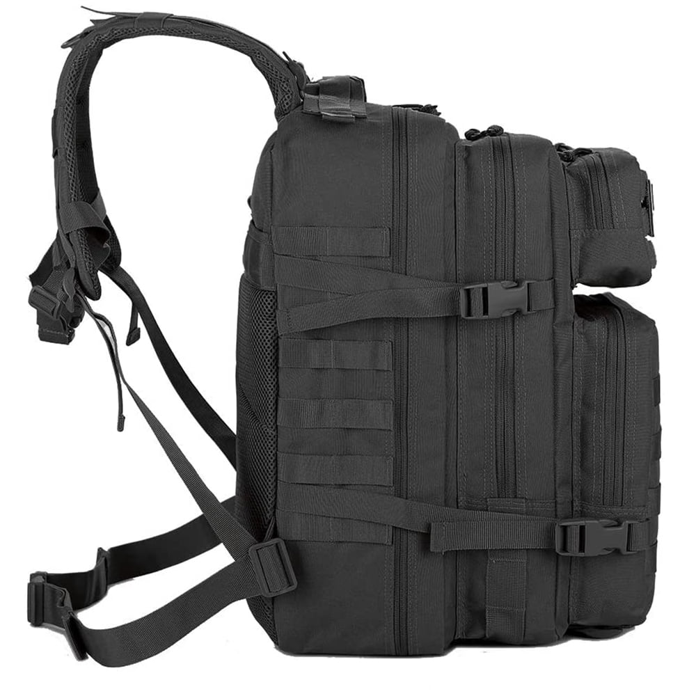 RIBONGZ 50L Camping Backpack Large Multifunction Outdoor Sport Rucksack Molle Bag Backpacks