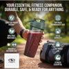 Athletic Works 24 Oz Gray Shaker Bottle for Adults and Teens
