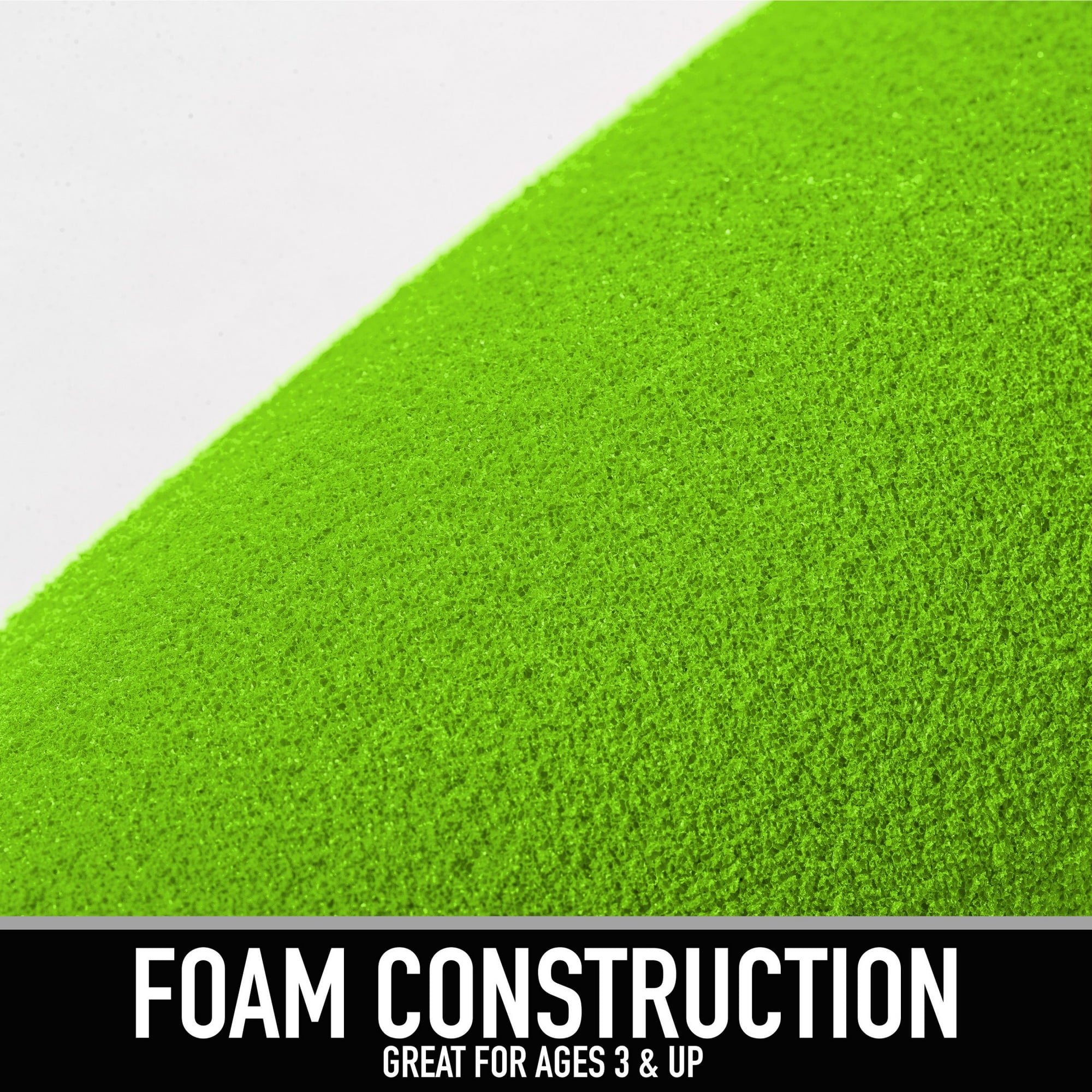 Franklin Sports MLB Kids Foam Baseball Bat + Ball Set - Jumbo Oversize Toy Bat + Foam Ball for Kids + Toddlers - Green - 24"