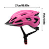 Lightweight Adult Cycling Helmet – Imitation One-piece Road Bike Helmet for Men & Women, Outdoor Sports Equipment(Black)