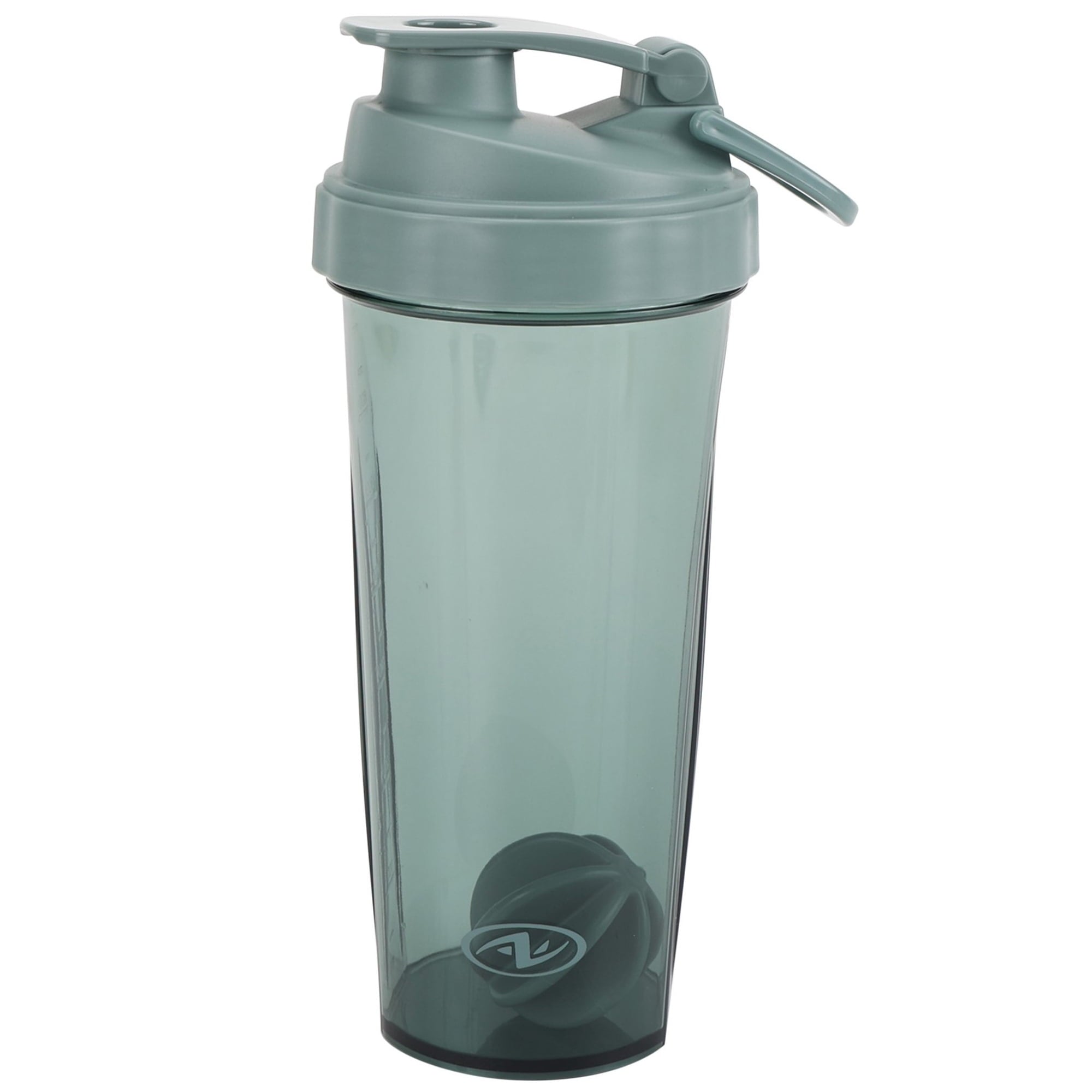 Athletic Works 24 Oz Gray Shaker Bottle for Adults and Teens