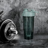 Athletic Works 24 Oz Gray Shaker Bottle for Adults and Teens