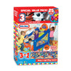 Little Tikes Hoop It Up! Play Center, 3 in 1Sports 25 Ball Value Pack, Indoor and Outdoor Play for Children 3 to 6 Years Old